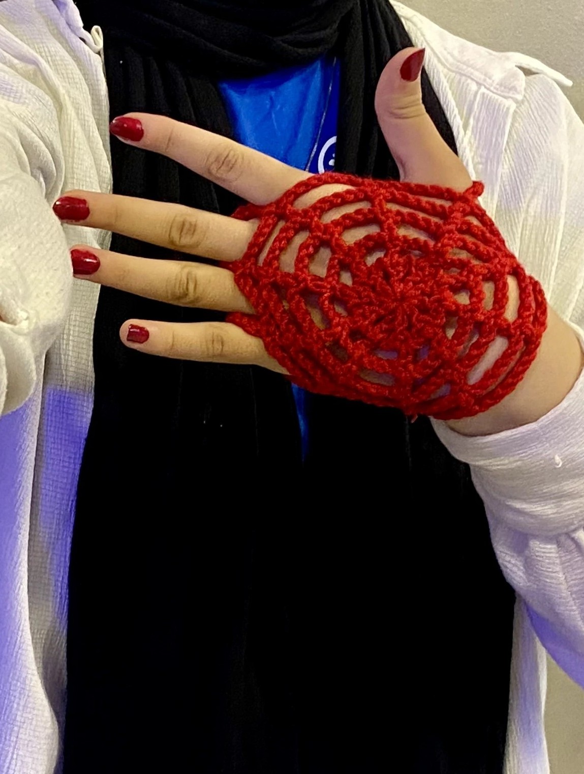 Spidernet glove